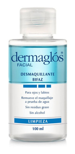 Desmaquillante De Ojos Dermaglós Bifaz X 100 Ml