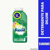 Pack 3 Rinso Para Diluir Detergente Líquido 500ml Rinde 3lt