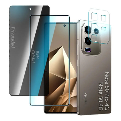 Mica Privacidad Y Hd Para Infinix Note 50pro 4g \u002F Note 50 4g | Meses sin interés