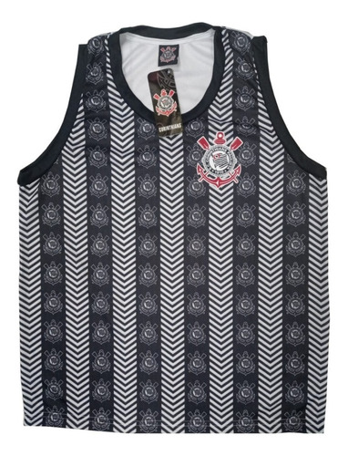 Camiseta Regata Corinthians Original Spr Poderoso Timão Prom