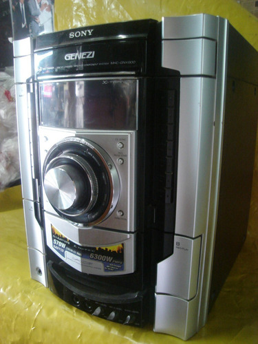 Micro System Sony Mhc-gnx900 - Impecavel - U. Dono - 6000w