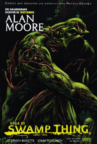 Comic Dc Vertigo  Swamp Thing Libro 3 Alan Moore