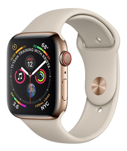 Apple Watch (gps+lte) Series 4 40mm De Acero Oro Rosa