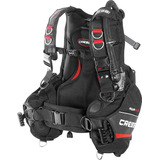 Chaleco Cressi Bcd Aquaride Negro / Rojo Para Buceo