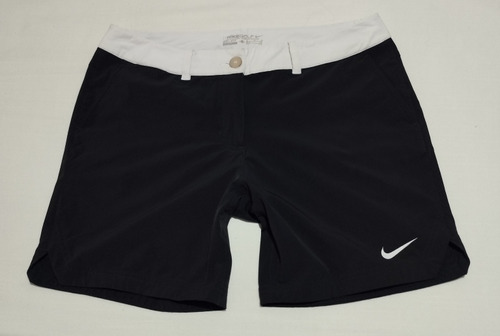 Short Nike Golf Dri Fit Talla Mediana 10 De Mujer Negro 