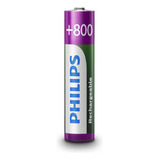 Pila Bateria Recargable Aaa 800mah Philips Ready Pack 2u