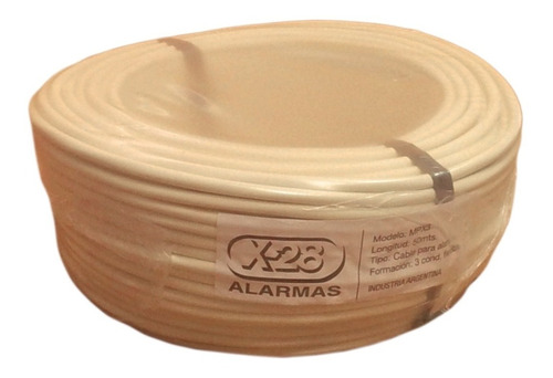 Cable Alarma X-28 Mpx4 Rollo Bobina 50mts 4 Conductores