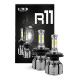 Kit Turbo Led H1 H3 H4 H7 H11 H13 9005 9006 880 24000lm R11