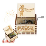 Mini Caja De Músical Con Manivela Manual De Dragon Ball Z