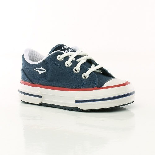 Zapatillas Topper Nova Low Kids Lona Azul 25 Al 34 83682