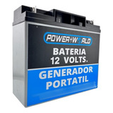 Batería Pila Para Planta De Luz Generador De Luz 12 V 18 Amp