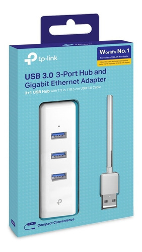 Adaptador Usb 3.0 Ethernet Red Gigabit Hub Usb Tp Link Ue330