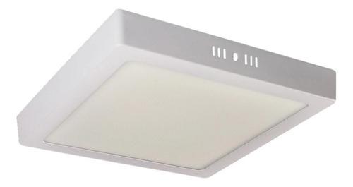 Plafon Led Sobrepor Quadrado 30x30cm 24w 1020lm 6400k Bc Fri