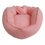 Cama Para Perro Lola Pets Modelo Coco Color Sandia