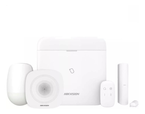 Kit Alarma Inalámbrico Hikvision Axpro C/chip 3g/4g C/sirena