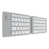 Teclado Mini Bluetooth Plegable Mo-001 Gris