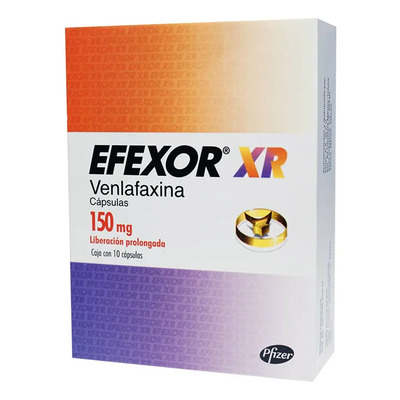 Efexor Xr Cápsula 150 Mg, 10 Cápsulas | Envío gratis