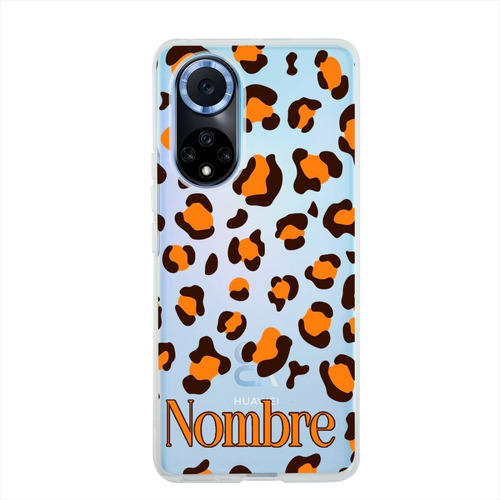 Funda Huawei Animal Print Personalizada Con Tu Nombre