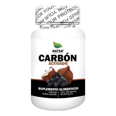 Carbon Activado 100 Cápsulas, Calidad Premium Sabor Natural | Meses sin interés