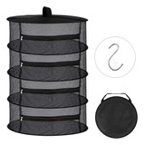 Desy & Feeci Herb Secy Rack- 4 Capas De Malla Plegable Cesta