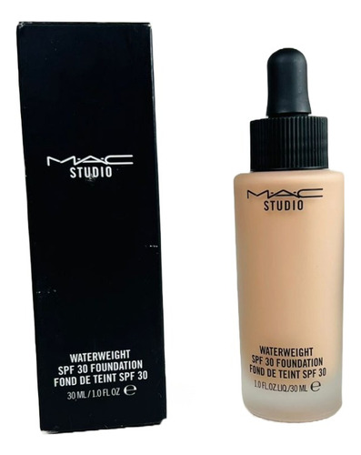 Mac Base De Maquillaje Studio Waterweight Spf30 Foundation