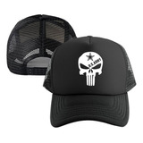 Gorra Punisher Army Cachucha Malla Adulto-niño