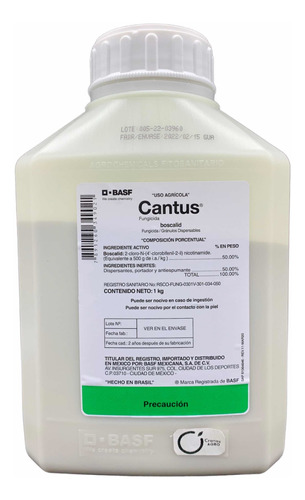 Cantus  Boscalid Fungicida Alternaría Botrytis Tizón  1 Kg