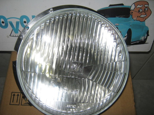 Par Farol Vw Fusca 77 A 86  Arteb H4 Com Coifa E Lampadas.