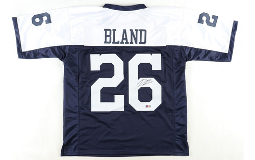 Jersey Autografiado Dallas Cowboys Daron Bland Vaqueros Nfl