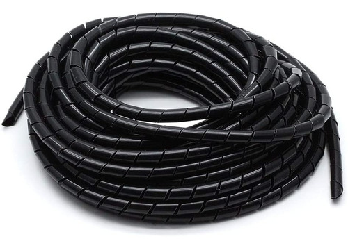 Atrapa Cable Organizador De Cable Espiral 10 Metros X 10mm