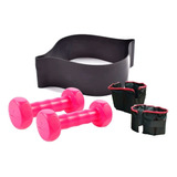 Set Sport Maniac Bandas Circulares + Mancuernas + Tobilleras