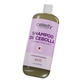  Shampoo De Cebolla Con Biotina 4 En 1 Sin Sal Celesty® 1lt E