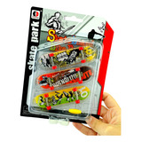 Mini Skate Patineta Dedo Finger Juguete Coleccion Skateboard