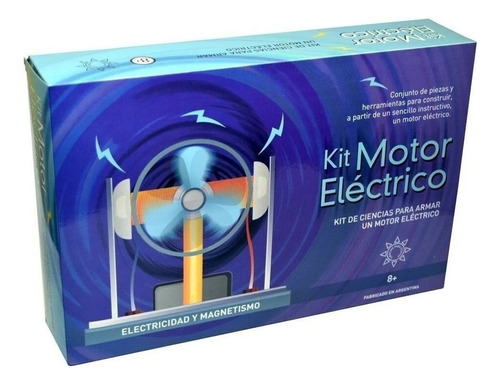 Kit Motor Electrico Juego De Ciencias Jugueteria El Pehuen