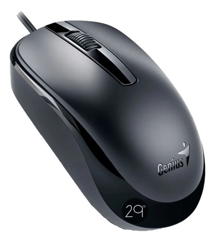 Mouse Genius  Dx-120 Calm Black Alambrico