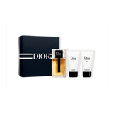 Perfume Kit Dior Homme 100ml + Gel De Banho Importado + Pós Barba 