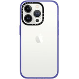 Casetify Funda Para iPhone 14 Pro ( Transparente Y Morado) 