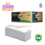 Papel Toalha Interfolha 20x23 Com 2000 Folhas