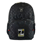 Mochila Ejecutiva Suissewin Stars Negra Impermeable