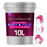 Gel Conductor Ácido Hialurónico Antiedad Facial Corporal 10l