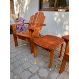 Oferta!!!  Juego De Terraza Adirondack  -25% Descuento 