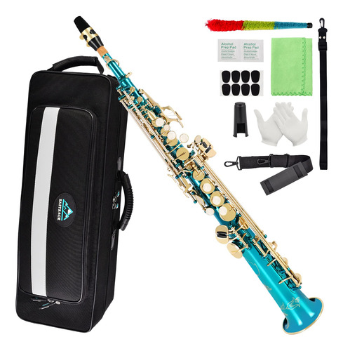 Eastrock Bb - Saxofon Soprano Instrumentos De Saxofon Recto
