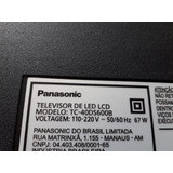 (par) Auto Falante Tv Panasonic Tc-40ds600b