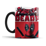 Taza Deadpool Cerámica Mágica 