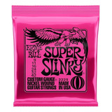 Cuerdas Guitarra Electrica Ernie Ball Super Slinky 9-42