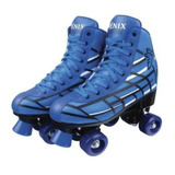 Patins Roller Skate Azul 36 Ao 37 -  Fênix