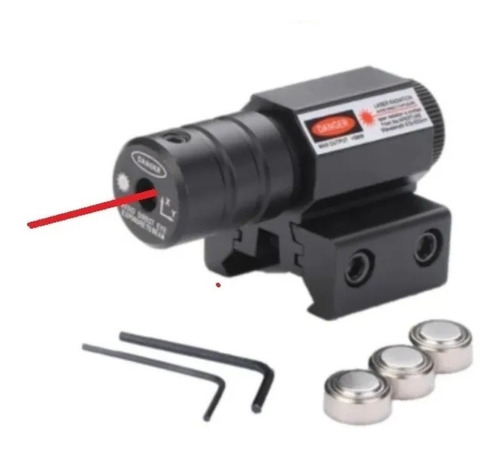 Mira Laser P/ Airsoft 11 Ou 20 Mm Com Bateria Pronta Entrega