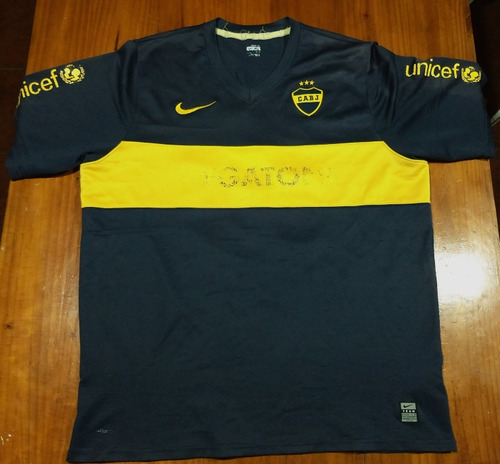 Camiseta Retro Boca 09' Nike Xl Mide 59 Axilas X73 Largo 