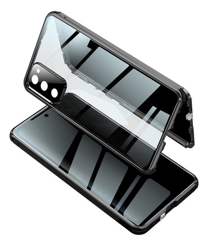 Funda Teléfono Vidrio Magnético Para Samsung Galaxy S20fe
