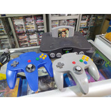 Consola Nintendo 64 Con Goldeneye Y 2 Controles 